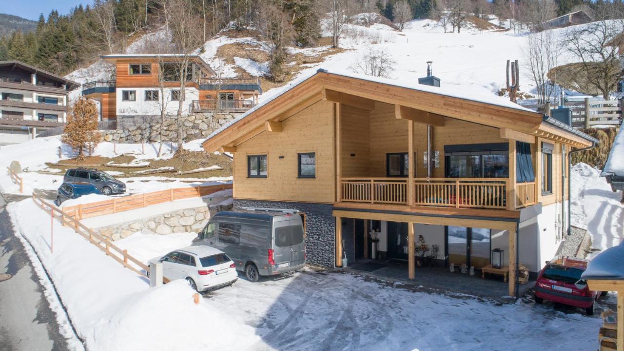 Chalet Glemmtal - Haus Bergblick Фихофен Экстерьер фото